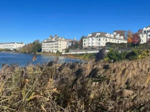 Views of Norwalk, CT with residential neighborhoods and parks, representing the city’s commitment to affordable, inclusive housing initiatives.