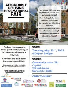City of Norwalk Connecticut Affordable Hosuing Fair